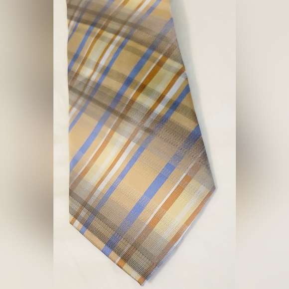 Pronto Uomo Men's 100% Silk Neck Tie Brand New With Tags - Picture 2 of 6